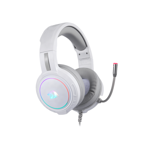 Redragon HYLAS H260 Wired White Gaming Headset image 1