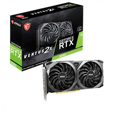 1939-MSI RTX 3060 12GB Ventus 2X OC GDDR6