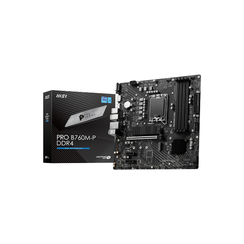 39658-MSI PRO B760M P DDR4 Motherboard