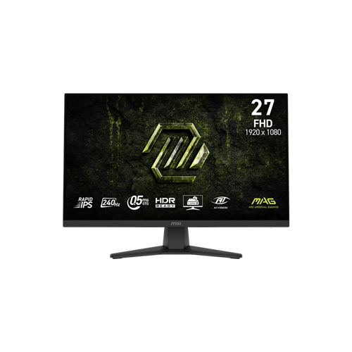 6977-MSI MAG 272F X24 27” 240HZ FHD IPS Monitor