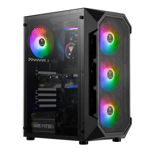 3139-GAMDIAS AURA GC1 MESH RGB MID-TOWER CASE