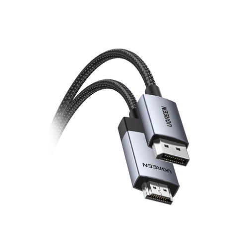 40322-UGREEN 1 Meter 4K 60HZ DP to HDMI Cable – DP119