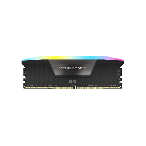 5582-CORSAIR VENGEANCE RGB 24GB 6400MT/S DDR5 DIMM INTEL XMP Desktop Memory