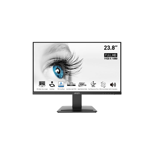 3014-MSI PRO MP243 24" IPS 75HZ FRAMELESS PROFESSIONAL MONITOR