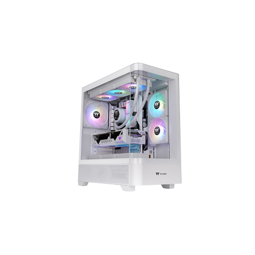 39562-Thermaltake View 290 TG ARGB Mid-Tower Chassis Snow Case