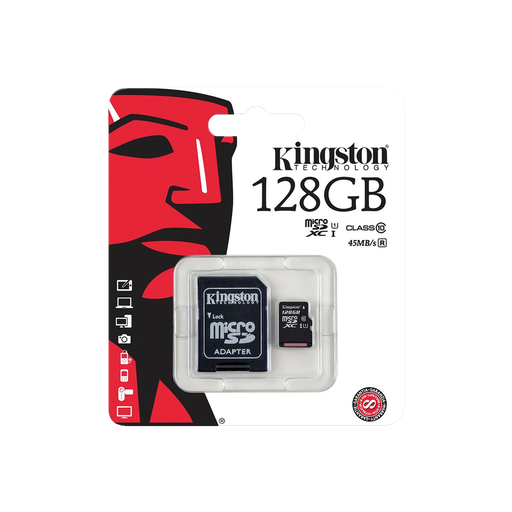 2972-KINGSTON 128GB SURVEILLANCE MEMORY CARD