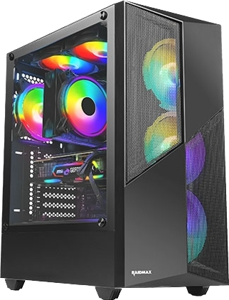 1530-RAIDMAX X627 ARGB GAMING CASING