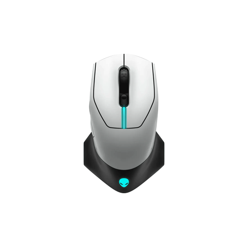 1778-ALIENWARE AW610M 16000DPI WIRED/WIRELESS LUNAR LIGHT GAMING MOUSE