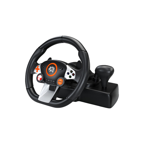 Thumbnail-Porodo Gaming 7in1 Steering Wheel