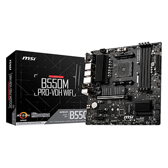 1286-MSI B550M PRO-VDH WIFI Motherboard