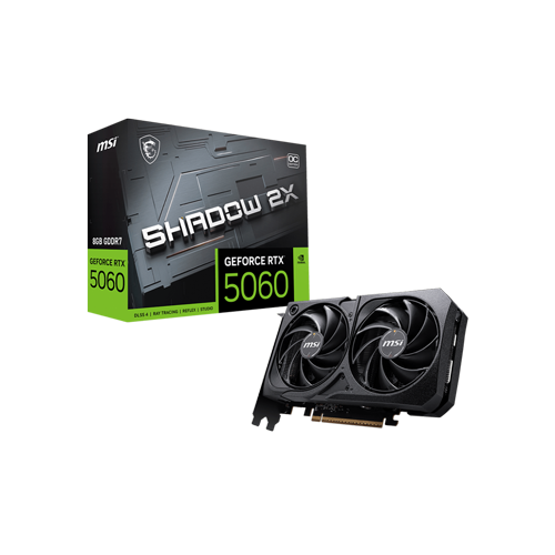MSI Geforce RTX 5060 Shadow 2X OC 8GB GDDR7X