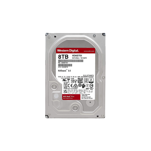 2979-WD 8TB SATA RED PLUS HARD DRIVE