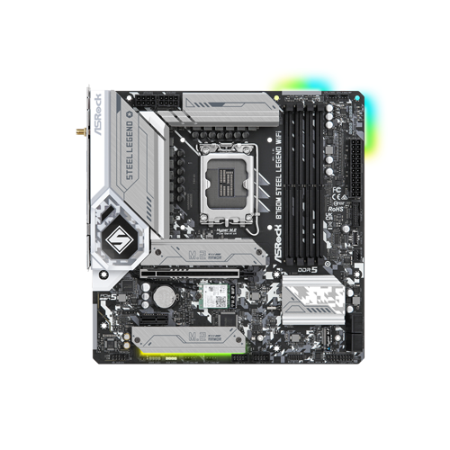 32394-ASROCK B760M STEEL LEGEND WiFi DDR5 MOTHERBOARD