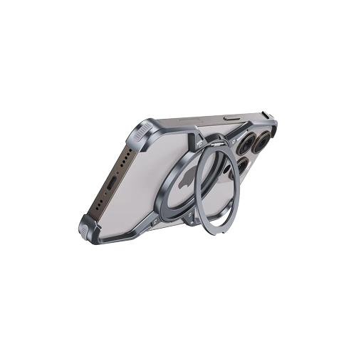 Thumbnail-Green Lion Edge X MagSafe Bezel Less Case for iPhone 16 Pro - Gray