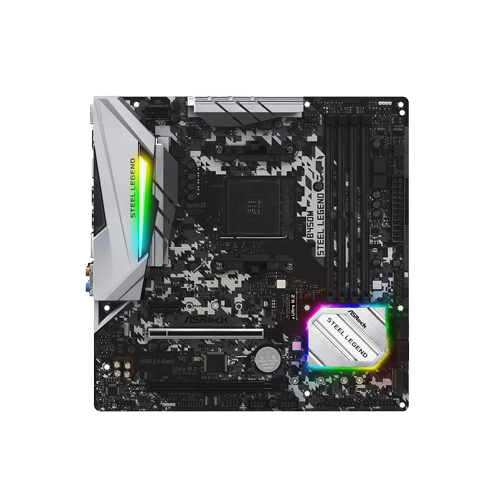 32363-ASROCK B450M STEEL LEGEND DDR4 MOTHERBOARD