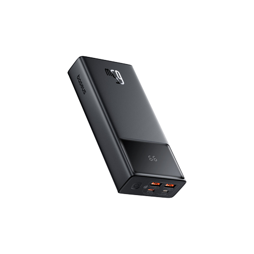 Thumbnail-BASEUS ELF DIGITAL DISPLAY FAST CHARGING POWER BANK 20000mAh 65W BLACK