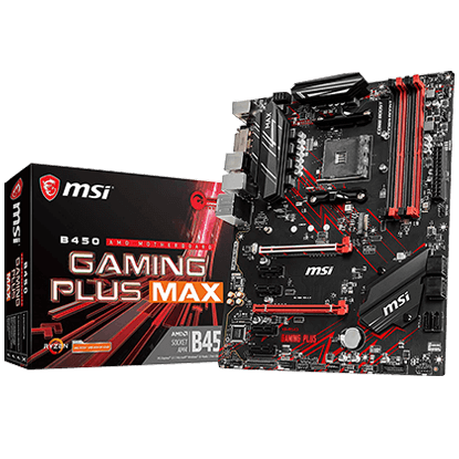 1203-MSI B450 GAMING PLUS MAX MOTHERBOARD