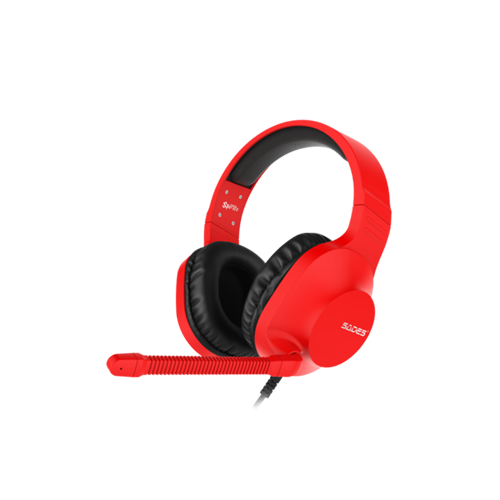 2077-SADES SPIRITS Multiplatform GAMING HEADSET RED