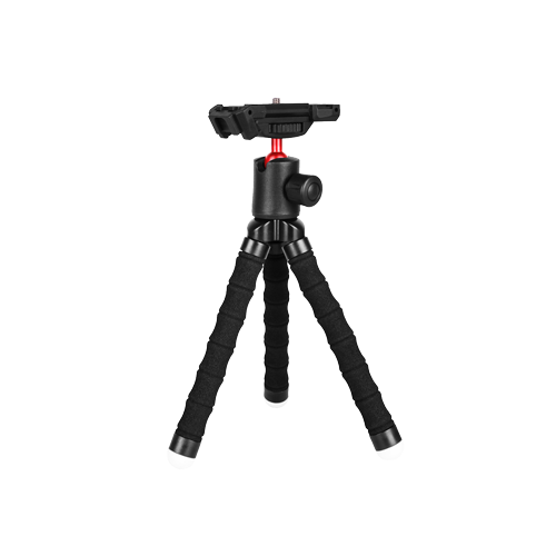 Porodo Table Tripod with  Phone Holder - Black