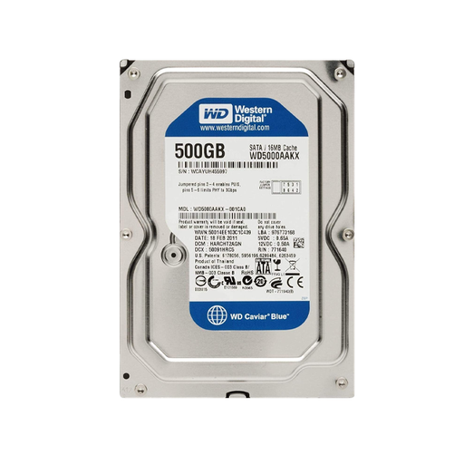 3466-WD 500GB HARD DISK (USED)