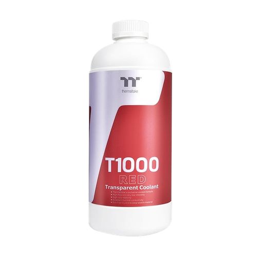 THERMALTAKE T1000 RED TRANSPARENT COOLANT image 1