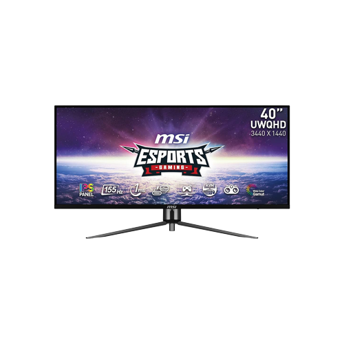 35464-MSI MAG 401QR 40” UWQHD IPS 155HZ USB C Gaming Monitor