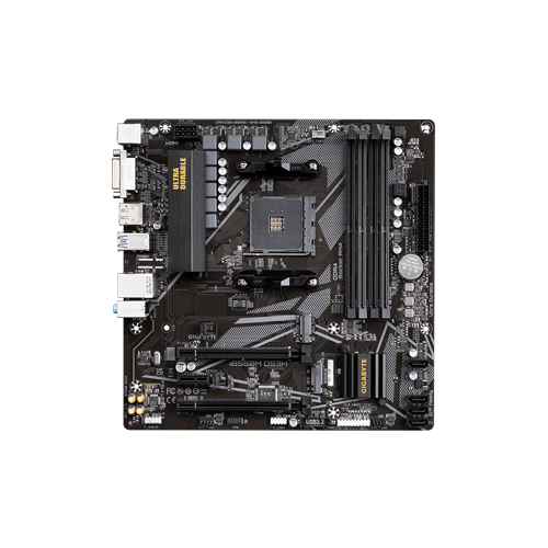 5709-Gigabyte B550M DS3H AMD DDR4 Motherboard