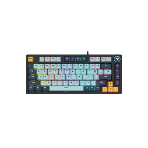 Fantech MK875 V2 Atom 81 Hot Swappable Mechanical Keyboard - Navy Blue