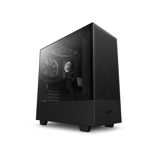 3670-NZXT H5 FLOW ATX MID TOWER BLACK CASE