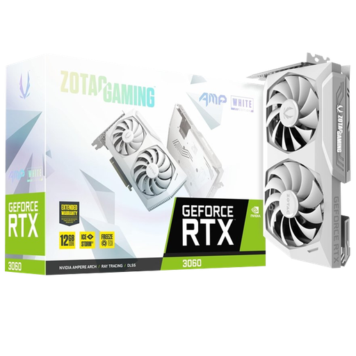 1599-ZOTAC GAMING RTX 3060 12GB AMP WHITE EDITION