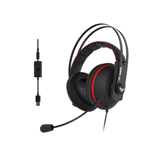 2716-Asus Tuf Gaming H7 Core Red Headset