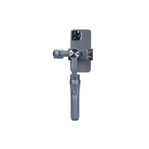 6052-Porodo LFS035 3-Axis Ai Tracker & Light Gimbal Stabilizer - Black