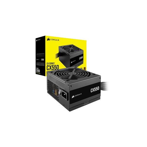 33621-Corsair CX550 80 Plus Bronze Power Supply