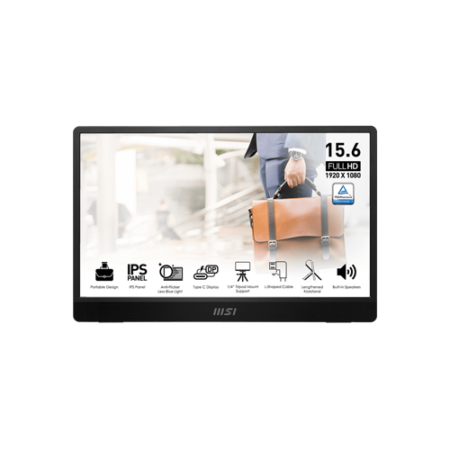 5784-MSI Pro MP161 E2 Portable Ultra-Slim Business Monitor