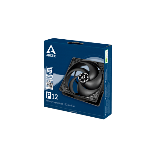 Thumbnail-Arctic P12 PWM PST (Black) Fan