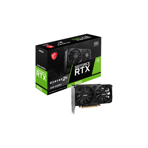 Thumbnail-MSI RTX 3050 VENTUS 2X E 6G OC GRAPHICS CARD