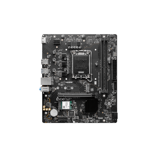 6916-MSI Pro H610M-S DDR4 Wifi Motherboard 