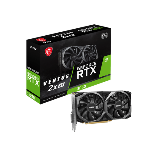 3656-MSI RTX 3050 Ventus 2X XS 8GB OC GDDR6