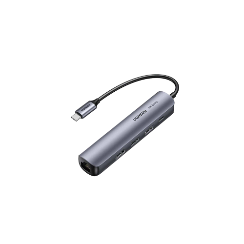 Thumbnail-UGREEN 5 in 1 Type C To HDMI + 4 x USB 3.0 A HUB
