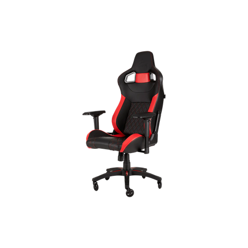 3076-CORSAIR T1 RACE BLACK & RED GAMING CHAIR