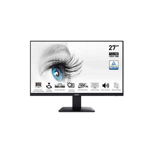 3661-MSI Pro MP273A 27" IPS 100HZ Frameless Monitor