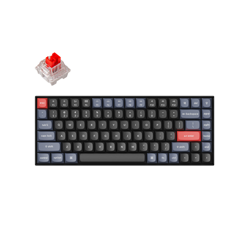 4182-Keychron K2 Pro K2P-J1 Red Switch RGB QMK VIA Wireless Mechanical Keyboard