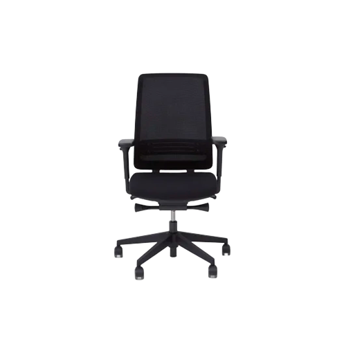 3577-EX Chair -High Back-Flexy-Black Office Chair