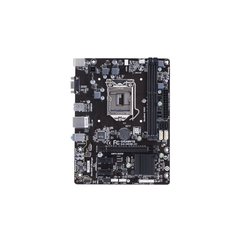 33896-ECS H81 4TH GEN DDR3 MOTHERBOARD (USED)