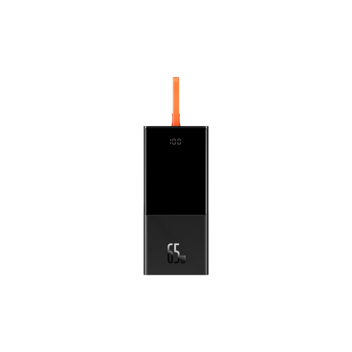 BASEUS ELF DIGITAL DISPLAY FAST CHARGING POWER BANK 20000mAh 65W BLACK