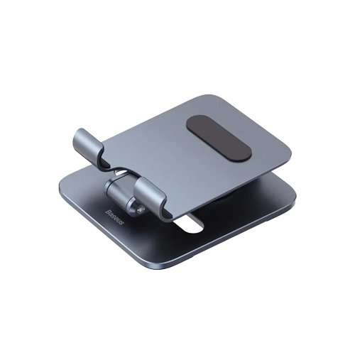 Thumbnail-Baseus Desktop Biaxial Foldable Metal Stand (for Tablets) Grey