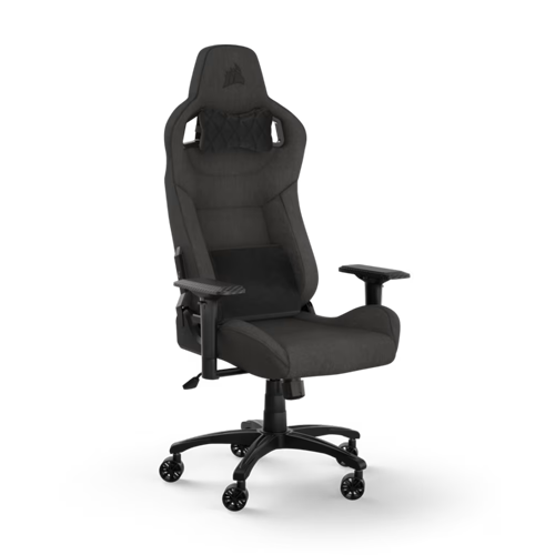 5402-Corsair T3 Rush (2023) Grey & Charcoal Fabric Gaming Chair