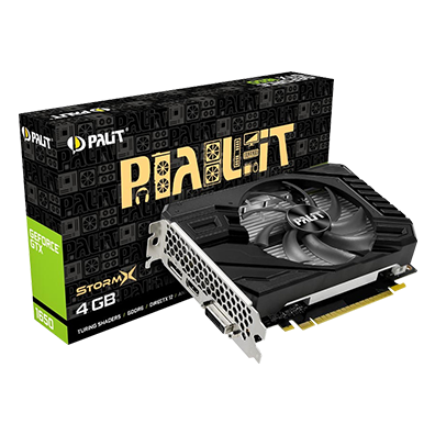 1982-PALIT GTX 1650 4GB STROM X