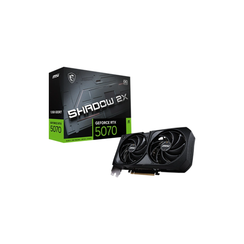 Thumbnail-MSI Geforce RTX 5070 SHADOW 2X OC 12GB GDDR7X Graphic Card 
