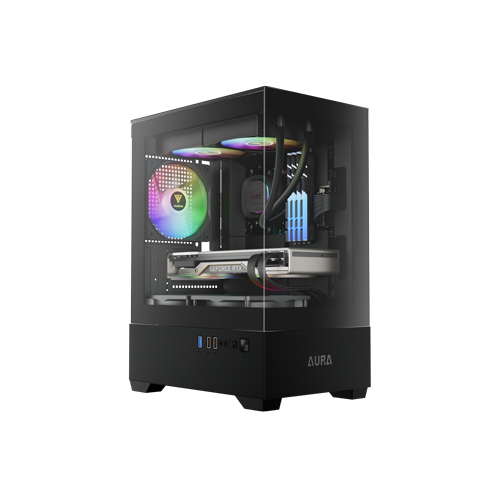 6562-Gamdias Aura GC9M ARGB Micro-Tower Case